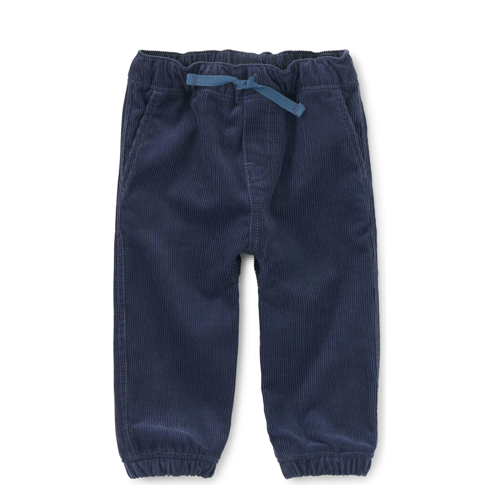 Tea Collection Boys Blue Corduroy Pants size: 6-9 Months